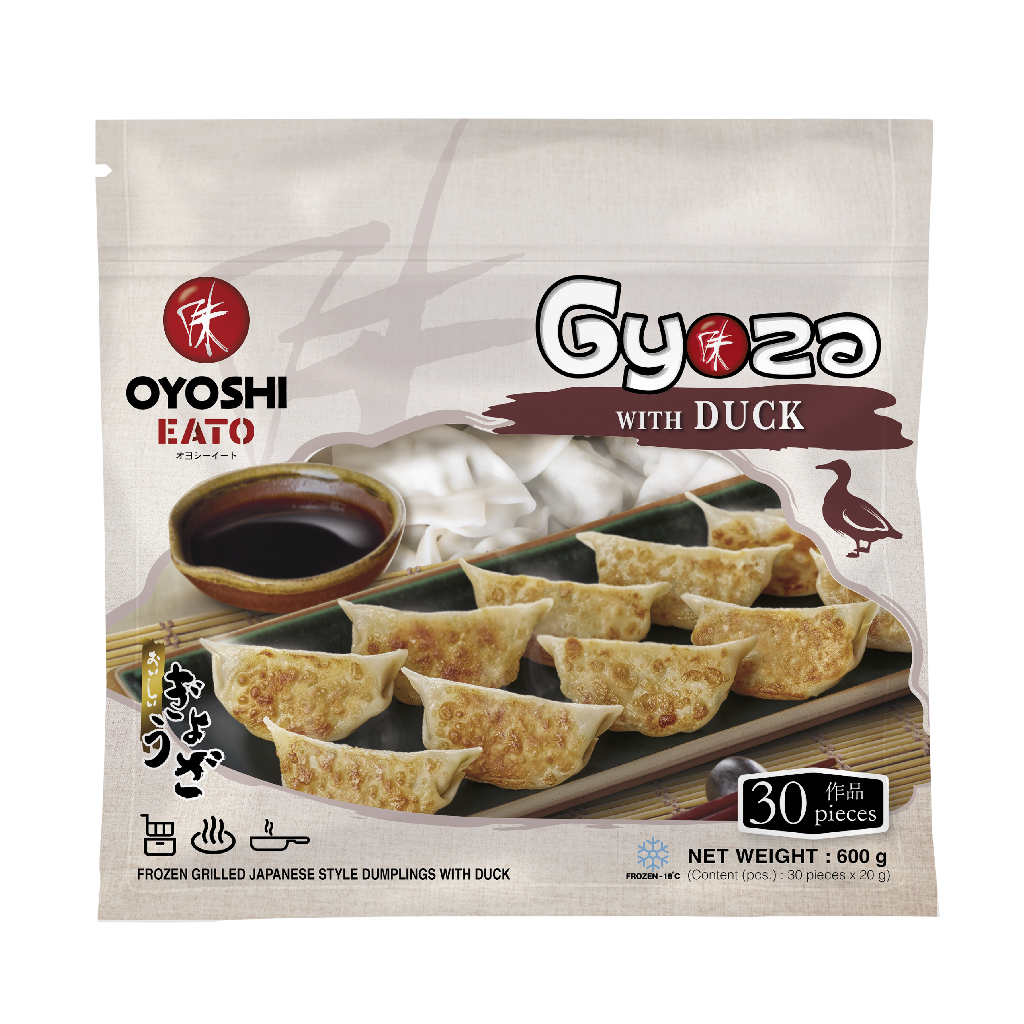 Oyoshi Eato Classic Gyoza with Duck